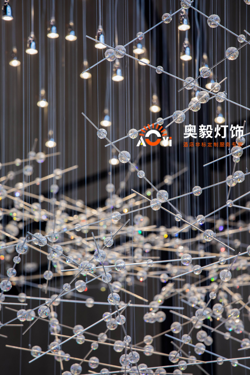 售楼部酒店会所水晶艺术灯