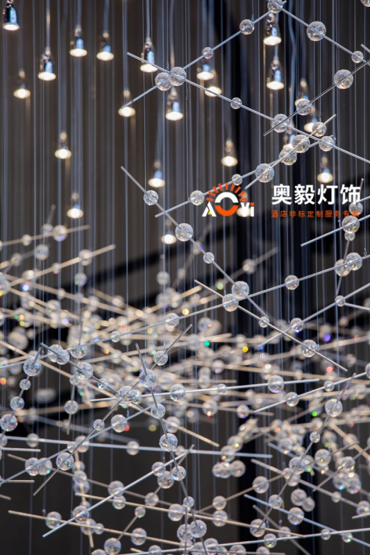 售楼部酒店会所水晶艺术灯